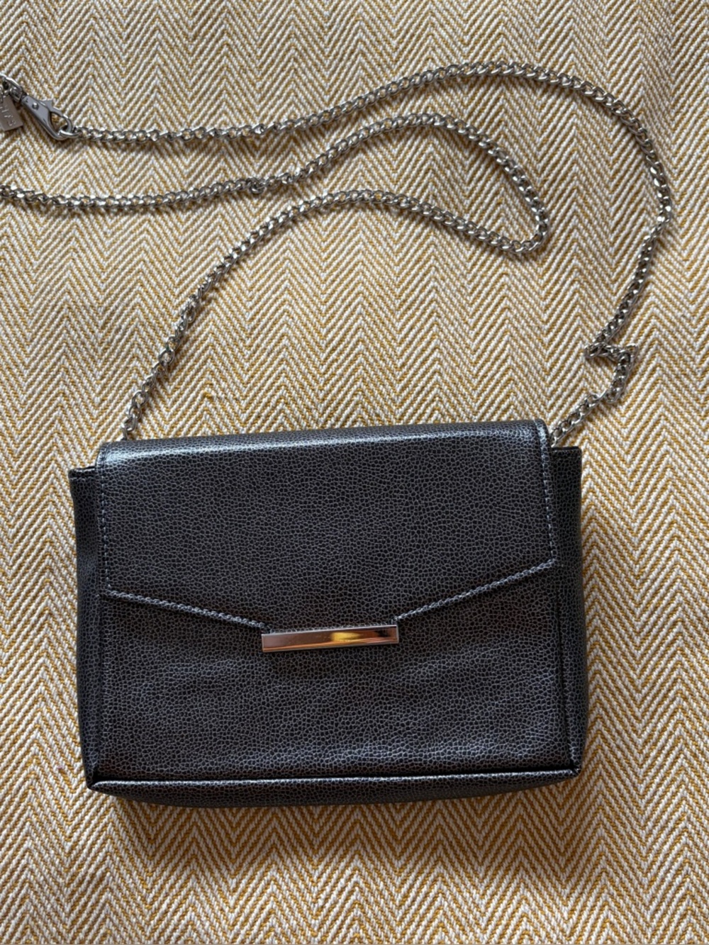 Hipsters for Sisters Vegan Leather Crossbody / Belt Bag – Gunmetal Gray